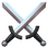 crossed swords